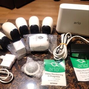 Netgear Arlo Pro 6 Wire-Free HD Security Cameras & Base Station